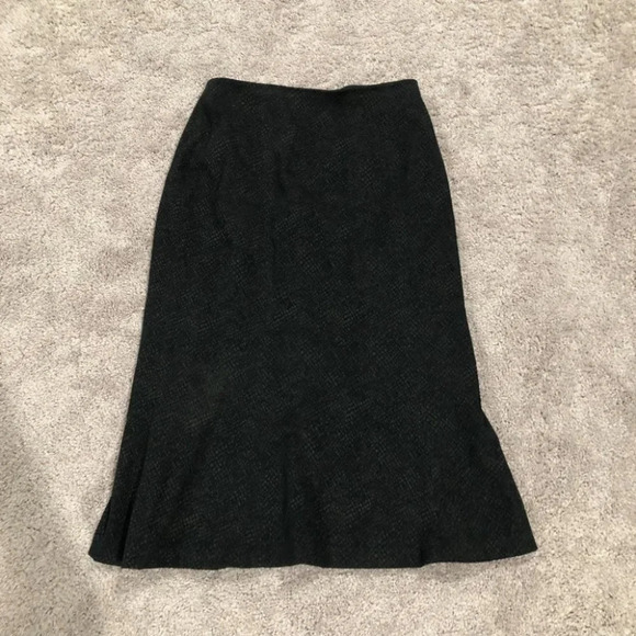 d'aquela Black snake print skirt Size 14 Made in Spain - Picture 3 of 9